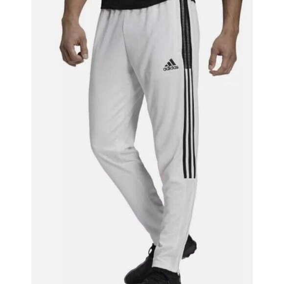 Adidas Youth Tiro 21 White Aeroready Football Soccer Athletic Pants M (11/12) - Picture 1 of 16